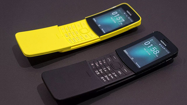Và Nokia 8110 của năm nay tại Mobile World Congress 2018 