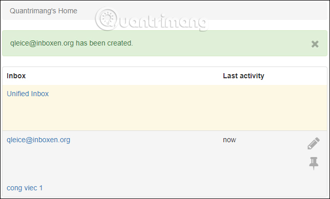 Địa chỉ email ảo