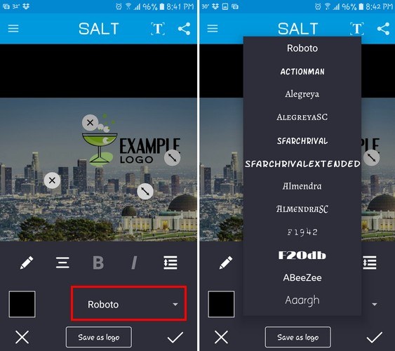 Thêm watermark cho ảnh bằng Salt