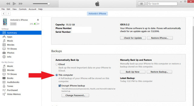 Truy cập theo đường dẫn như trong hình.