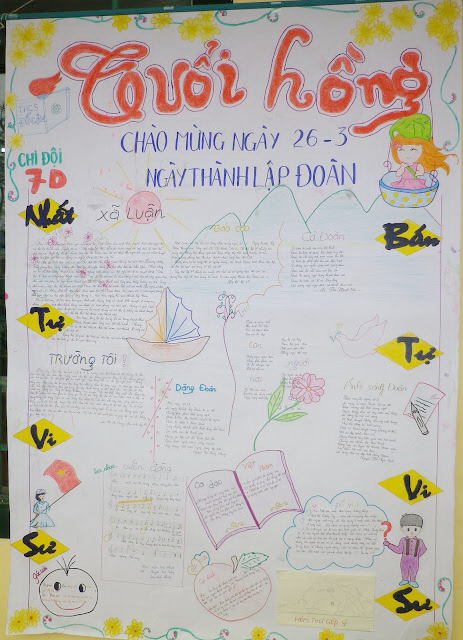 Những mẫu báo tường 26-3 đẹp nhất 12