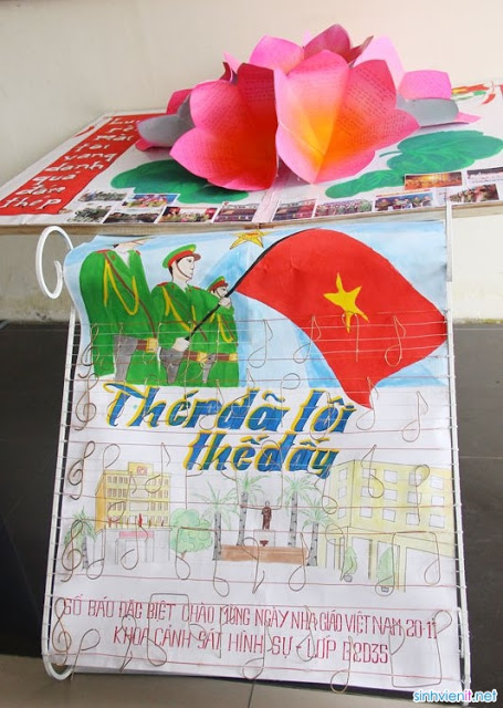 Những mẫu báo tường 26-3 đẹp nhất 20