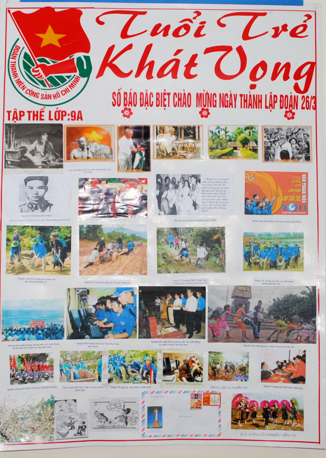 Những mẫu báo tường 26-3 đẹp nhất 8