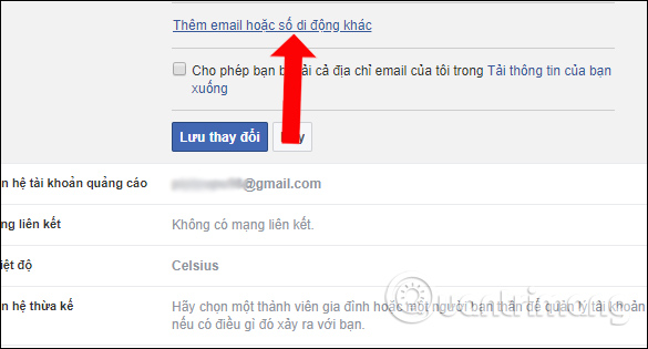 Thêm  email mới