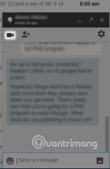 Gọi video trên Google Hangouts