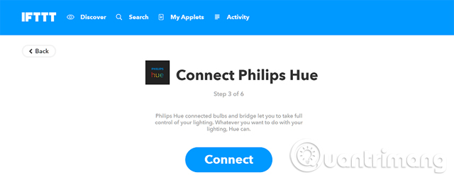 Kết nối với thiết bị thông minh
