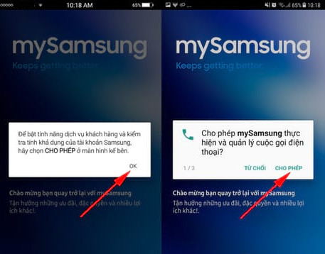 Tải my samsung về điện thoại 