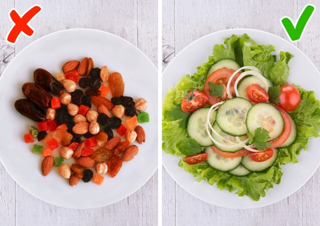 Chọn các bữa ăn lớn