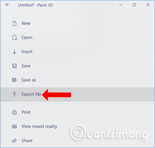 Xuất file 3D