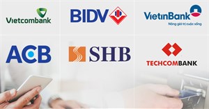 Phí chuyển tiền internet banking, rút tiền ATM giữa các ngân hàng: Vietcombank, BIDV, Vietinbank, Techcombank, VPBank ngân hàng nào thấp nhất?