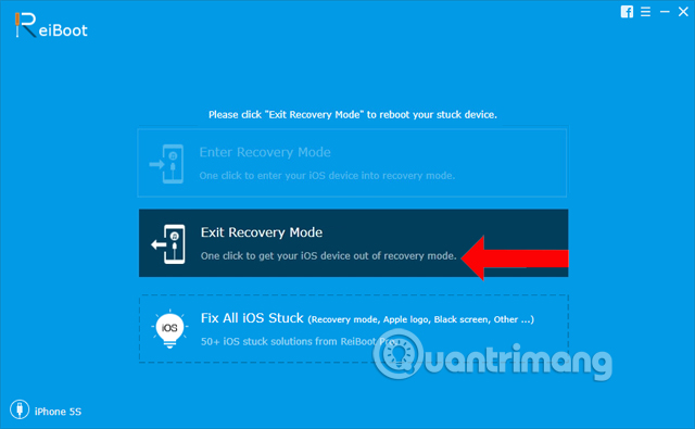 Thoát chế độ Recovery 