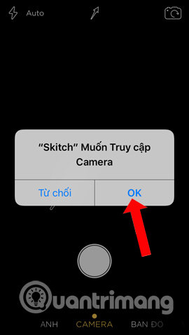 Skitch để truy cập máy ảnh