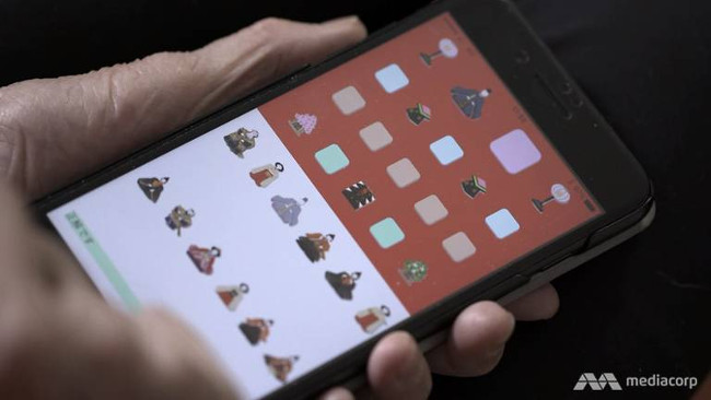 Ứng dụng Hinadan của Masako Wakamiya.