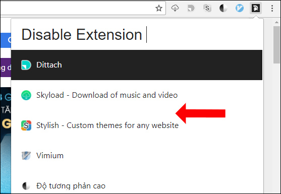 Lệnh gỡ tiện ích