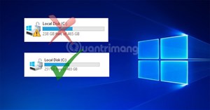 Sửa lỗi ổ đĩa C bị chấm than vàng trên Windows 10