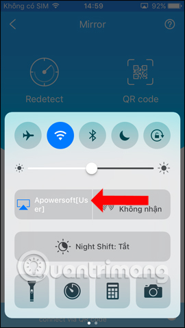Nhận diện thiết bị kết nối