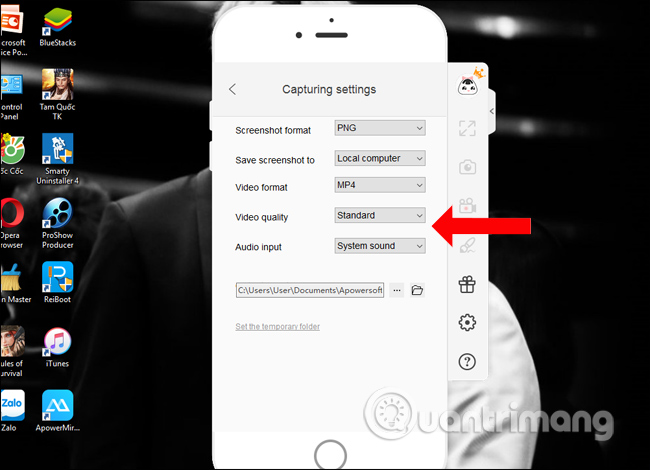 Thiệp lập tính năng