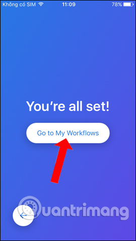 Sử dụng Workflow
