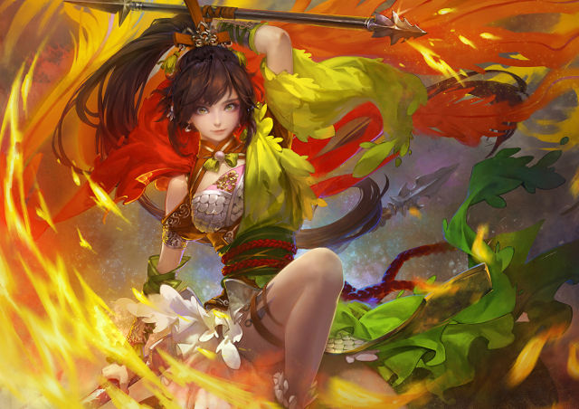 Mời tải bộ ảnh nền phong cách tranh vẽ cổ trang dành cho máy tính 9