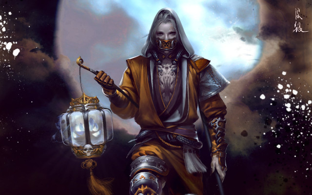 Mời tải bộ ảnh nền phong cách tranh vẽ cổ trang dành cho máy tính 12