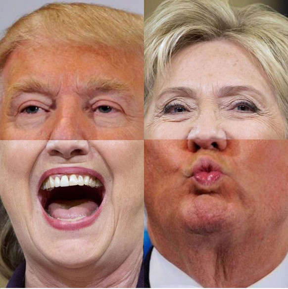 Tổng thống Mỹ Donald Trump và Thủ tướng Đức Angela Merkel.