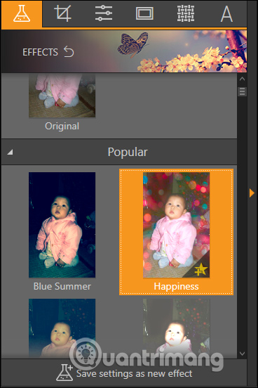 Cách chỉnh sửa ảnh trên phần mềm Fotophire