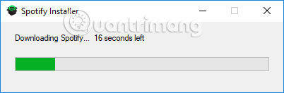Cài đặt Spotify trên PC