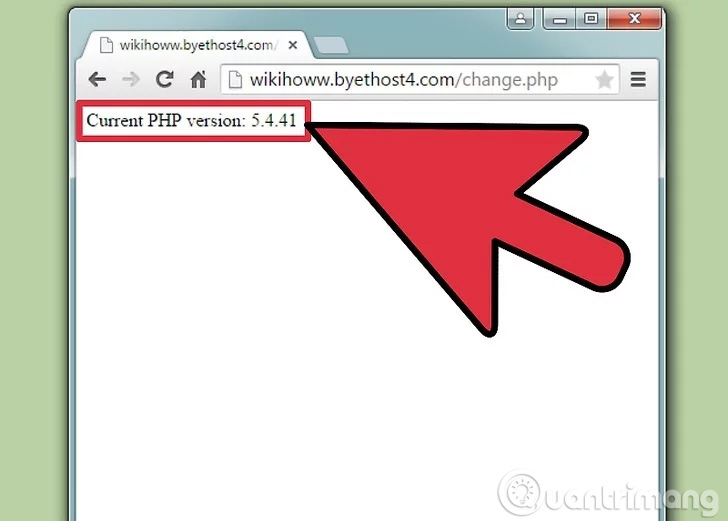 Mở tập tin trên trình duyệt của bạn.