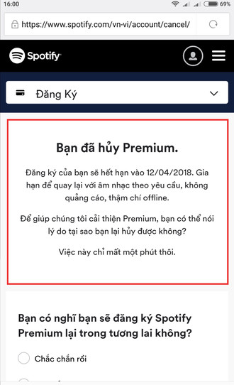 Bạn đã hủy thành công 