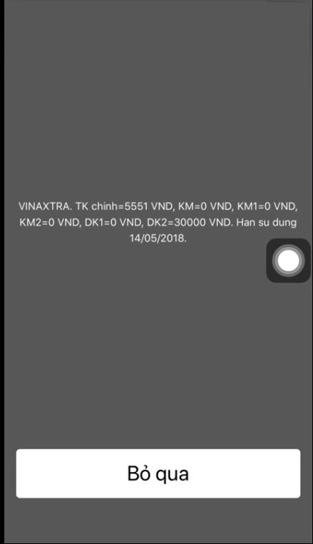 Tài khoản trước khi đăng ký 