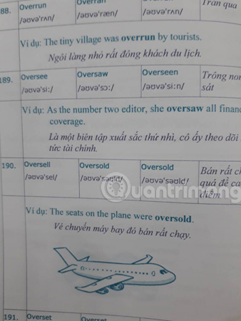 Ảnh chụp trang sách tiếng Anh gốc