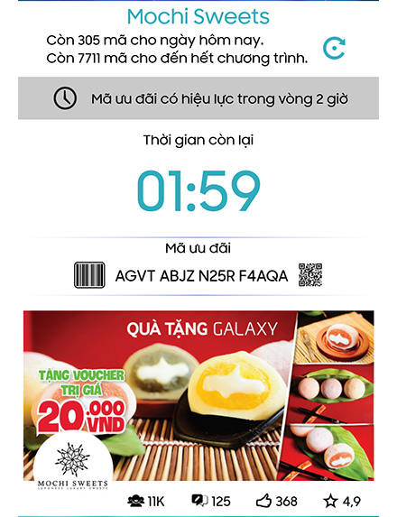 Thời gian sử dụng ưu đãi