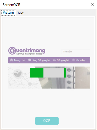 Quét chữ từ ảnh