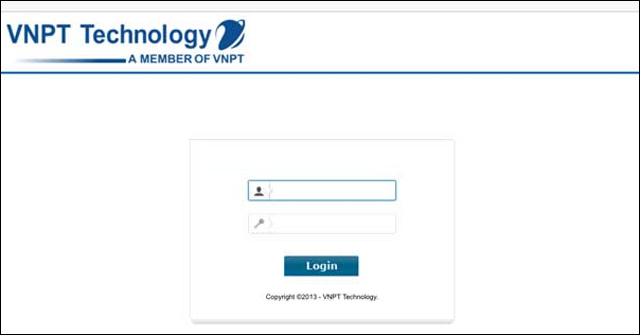 Đăng nhập trang quản lý Wifi VNPT 