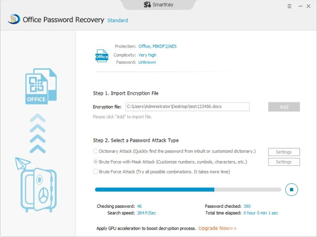 Công cụ SmartKey Office Password Recovery