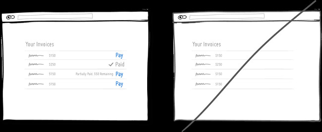 Hãy hiển thị trạng thái của đơn hàng
