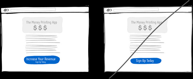 Tạo ra nút "lợi ích" thay những nút bình thường