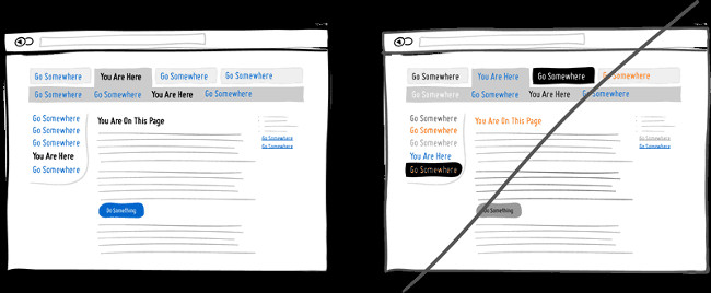 Thử Distinct Clickable / Selected Styles thay vì ẩn chúng đi
