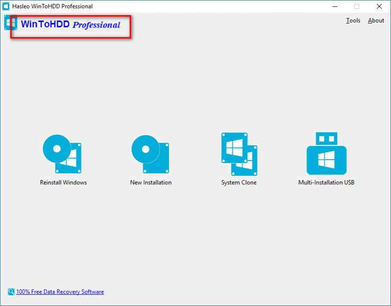 WinToHDD Professional