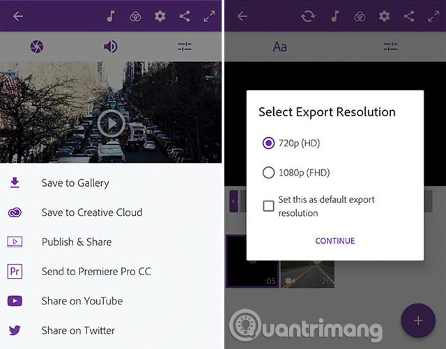 Lưu và chia sẻ video