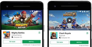 Google Play Instant cho phép người dùng thử game trước khi tải về máy