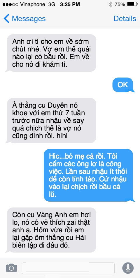 Một góc trang web hỗ trợ tạo ảnh tin nhắn giả trên iPhone