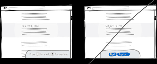 Thiết kế các phím tắt