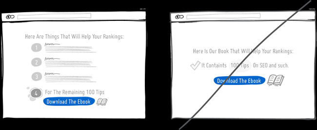 Tạo ra sự tò mò thay vì tỏ ra dè dặt