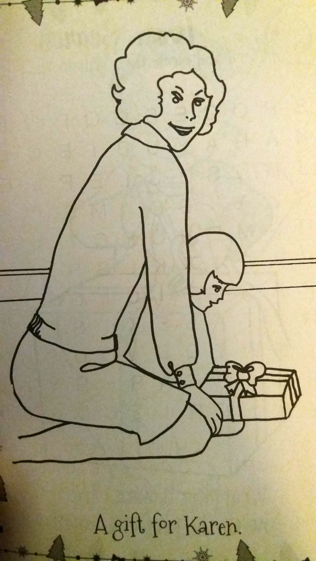 "Đừng mở nó, Karen."