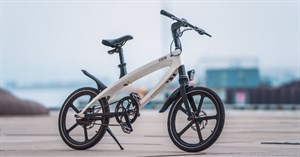 Xe đạp điện tử Kvaern có thể chạy bằng năng lượng mặt trời