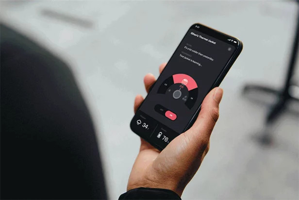 Nhiệt độ cơ thể tăng lên khi mặc áo