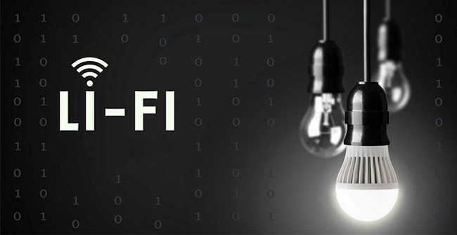 Li-Fi - công nghệ sử dụng ánh sáng đèn kết hợp ánh sáng hồng ngoại để tạo ra mạng Internet