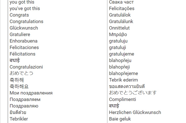 Những từ/cụm từ tự động đổi màu trên Facebook