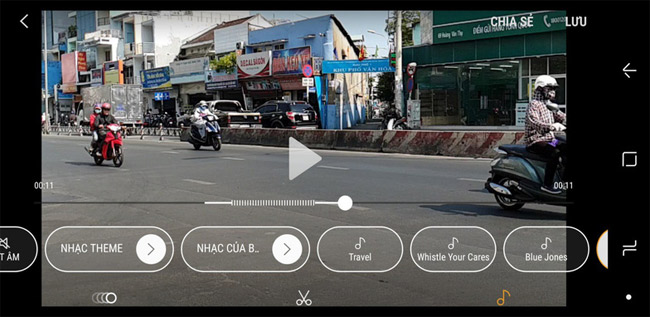 Bạn có thể lồng nhạc vào video